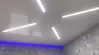 Натяжной потолок с подсветкой