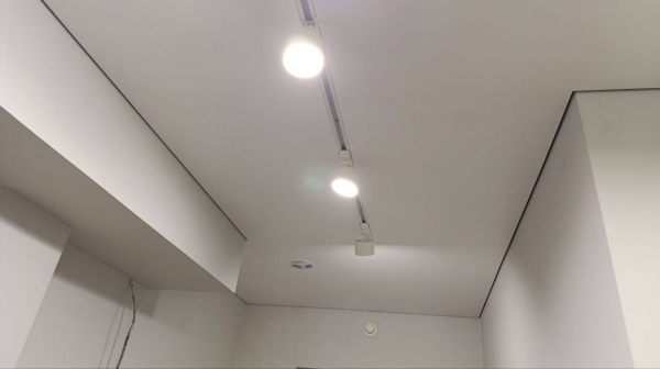 Пример тканевого потолка DESCOR 12 м²