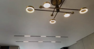 Сатиновые потолки на теневом профиле